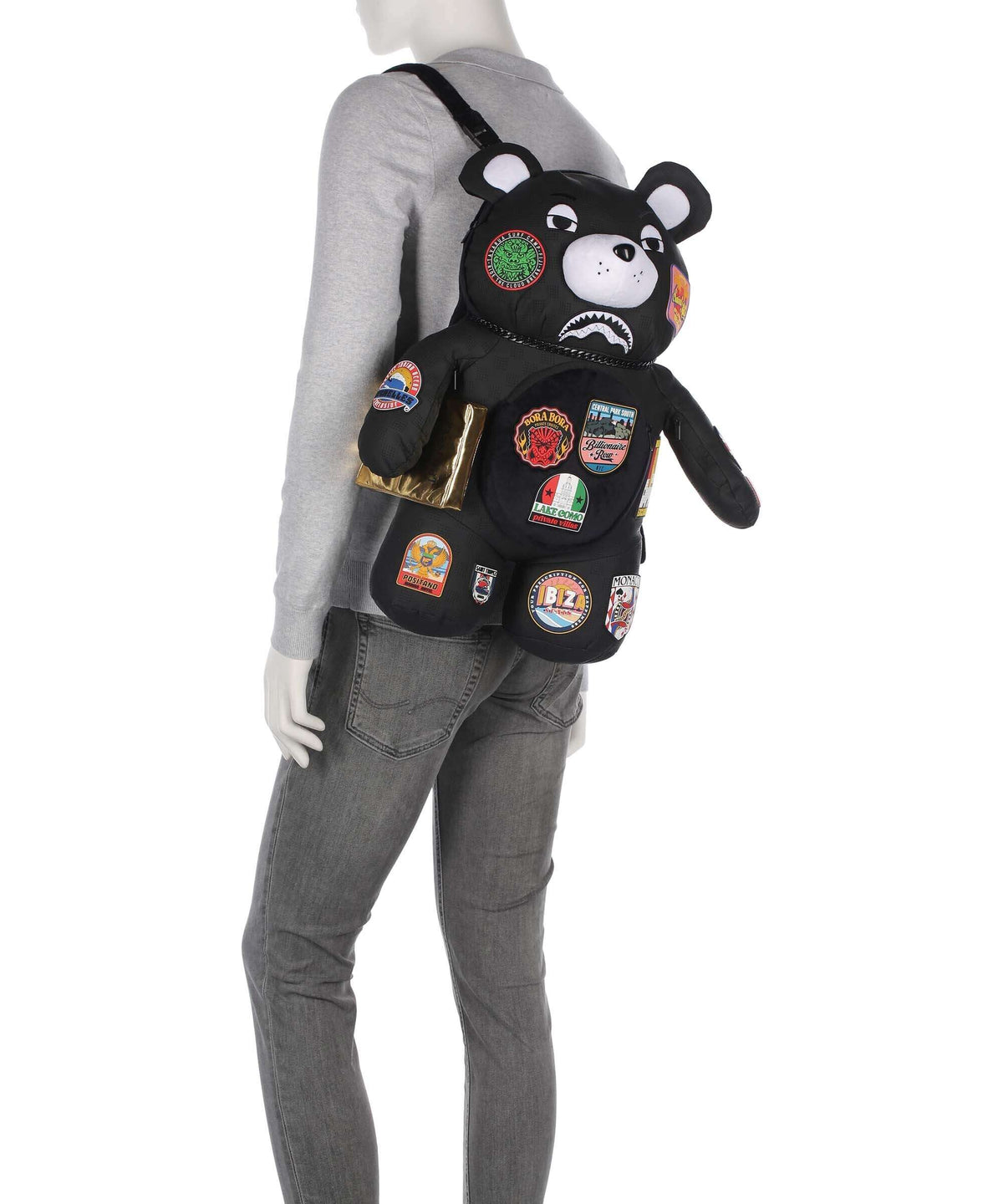 Sprayground Global Mogul Billionaire Teddy Bear Backpack multicolour
