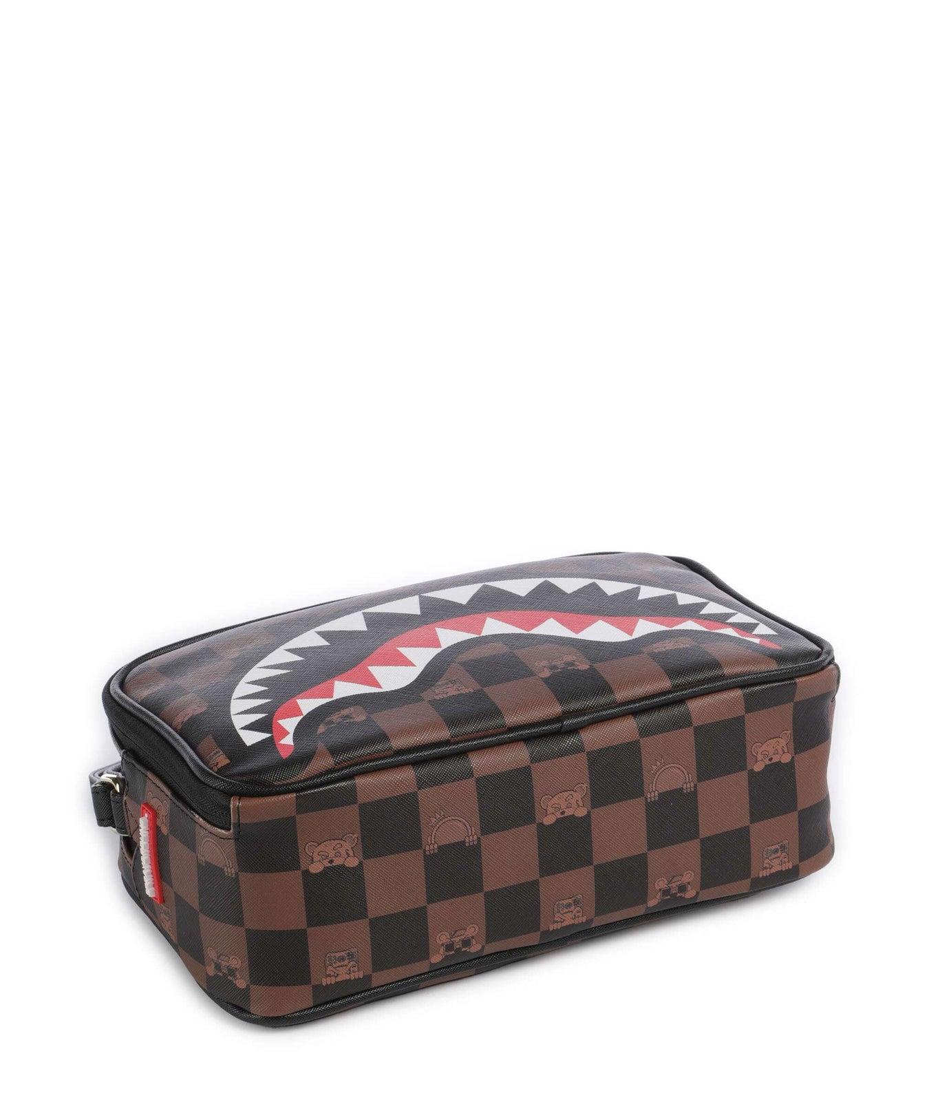 Sprayground Peeking Character Check Toiletry bag multicolour