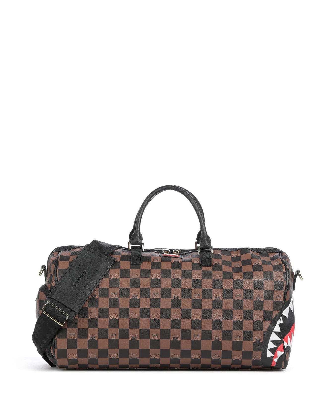 Sprayground Peeking Character Check Weekend bag multicolour