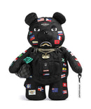 Sprayground James Flags Bear Sac à dos black