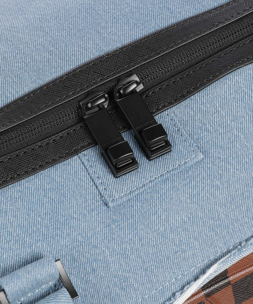 Sprayground Denim Shark Weekend bag blue