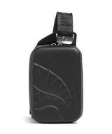 Sprayground Printed Zipper Shark Sac sling black