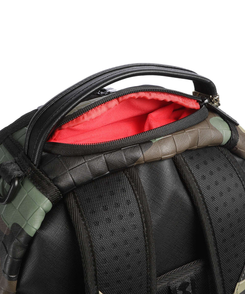 Sprayground Woodland Camo Check Backpack multicolour