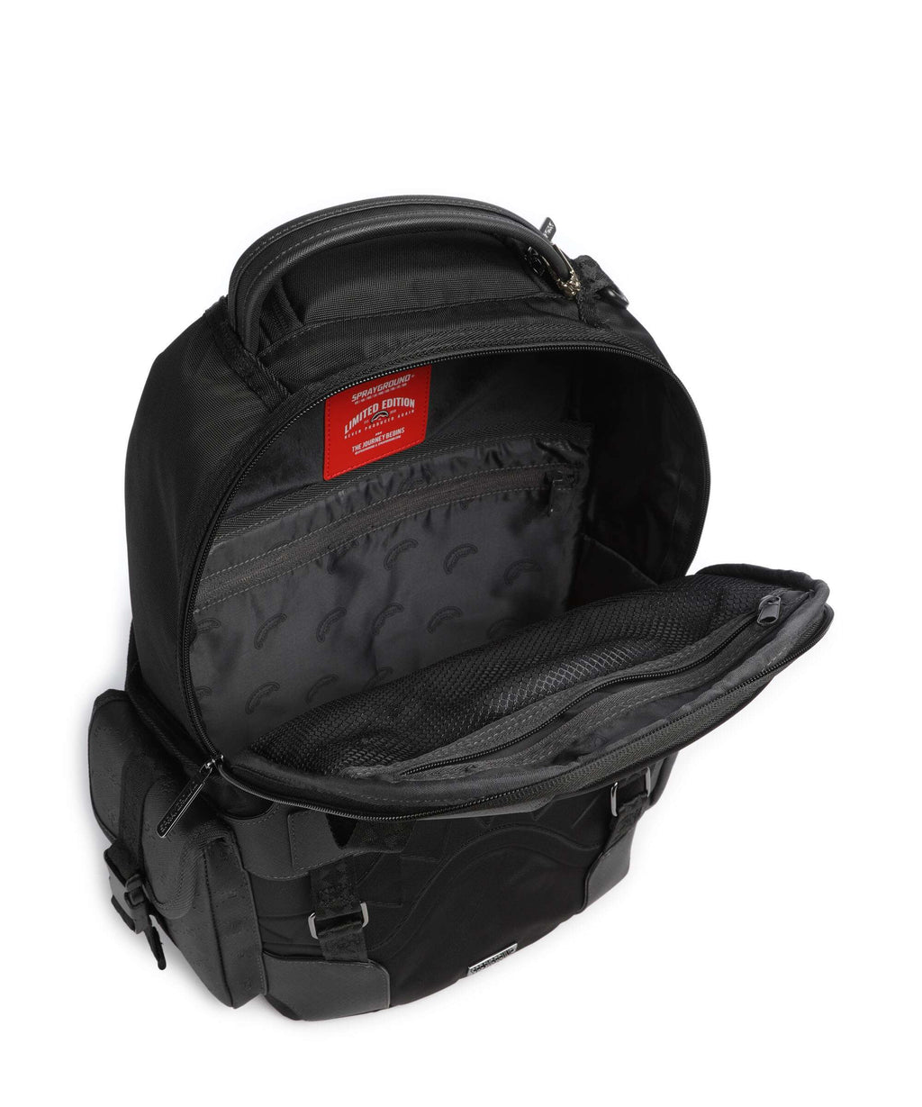 Sprayground Buckle Up Special Ops Backpack black