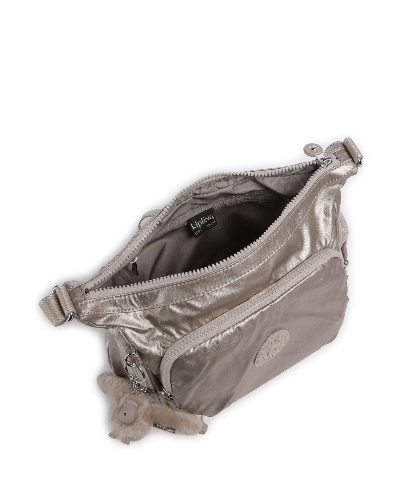 Kipling Basic Gabb S Crossbody bag metallic glow