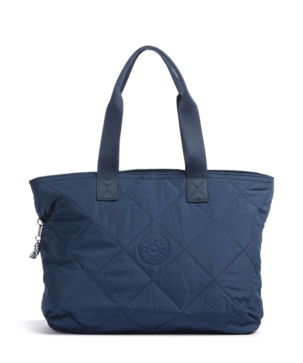 Kipling Crinkled Quilt Colissa Up Tote bag airy blue