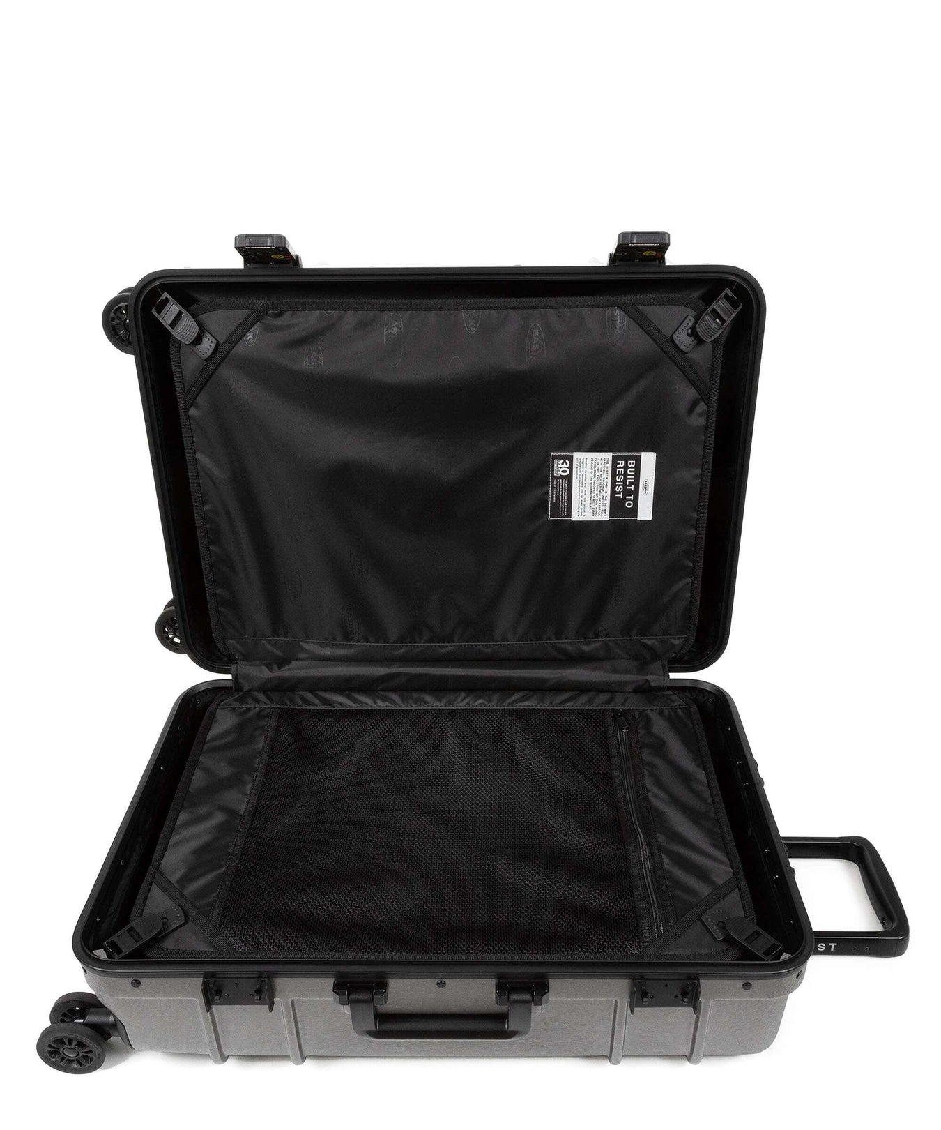 Eastpak Resist'R Case Spinner (4 wheels) brushed metal