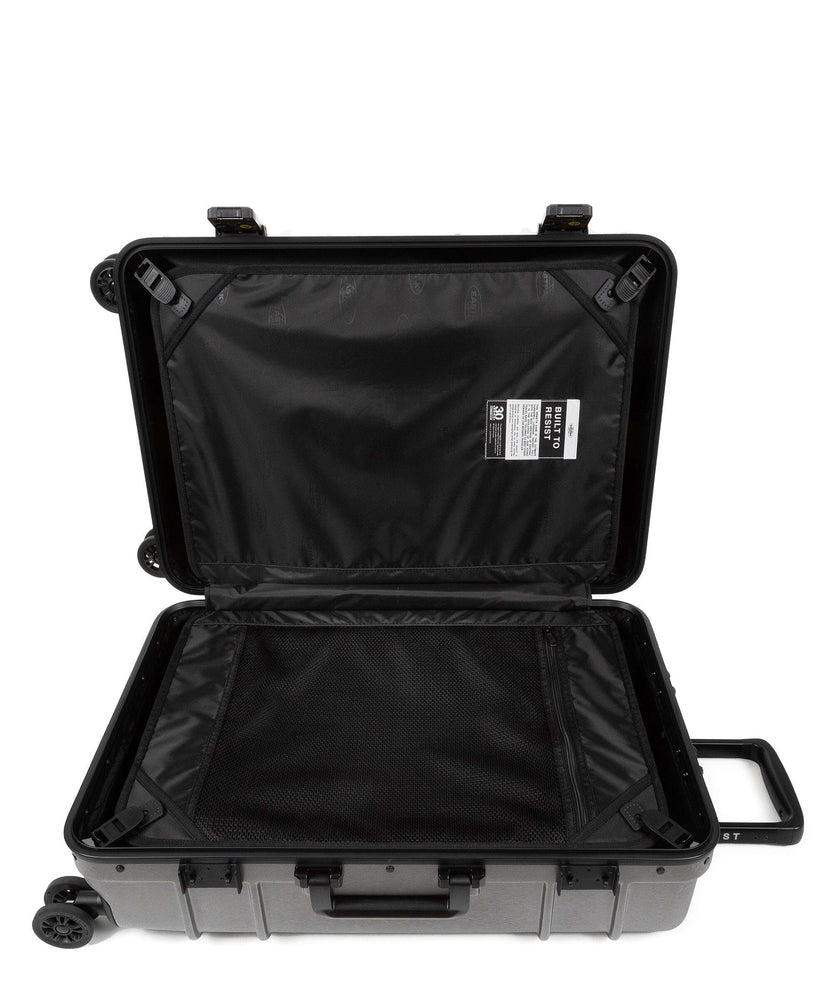 Eastpak Resist'R Case Spinner (4 wheels) brushed metal