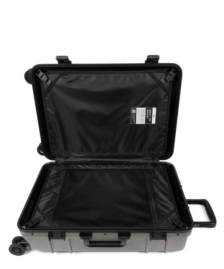 Eastpak Resist'R Case Spinner (4 wheels) brushed metal