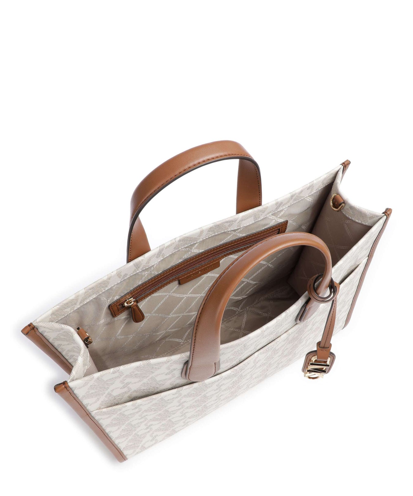 Michael Kors Gigi Handbag vanilla/luggage