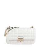 Michael Kors Tribeca Sac porté épaule optic white
