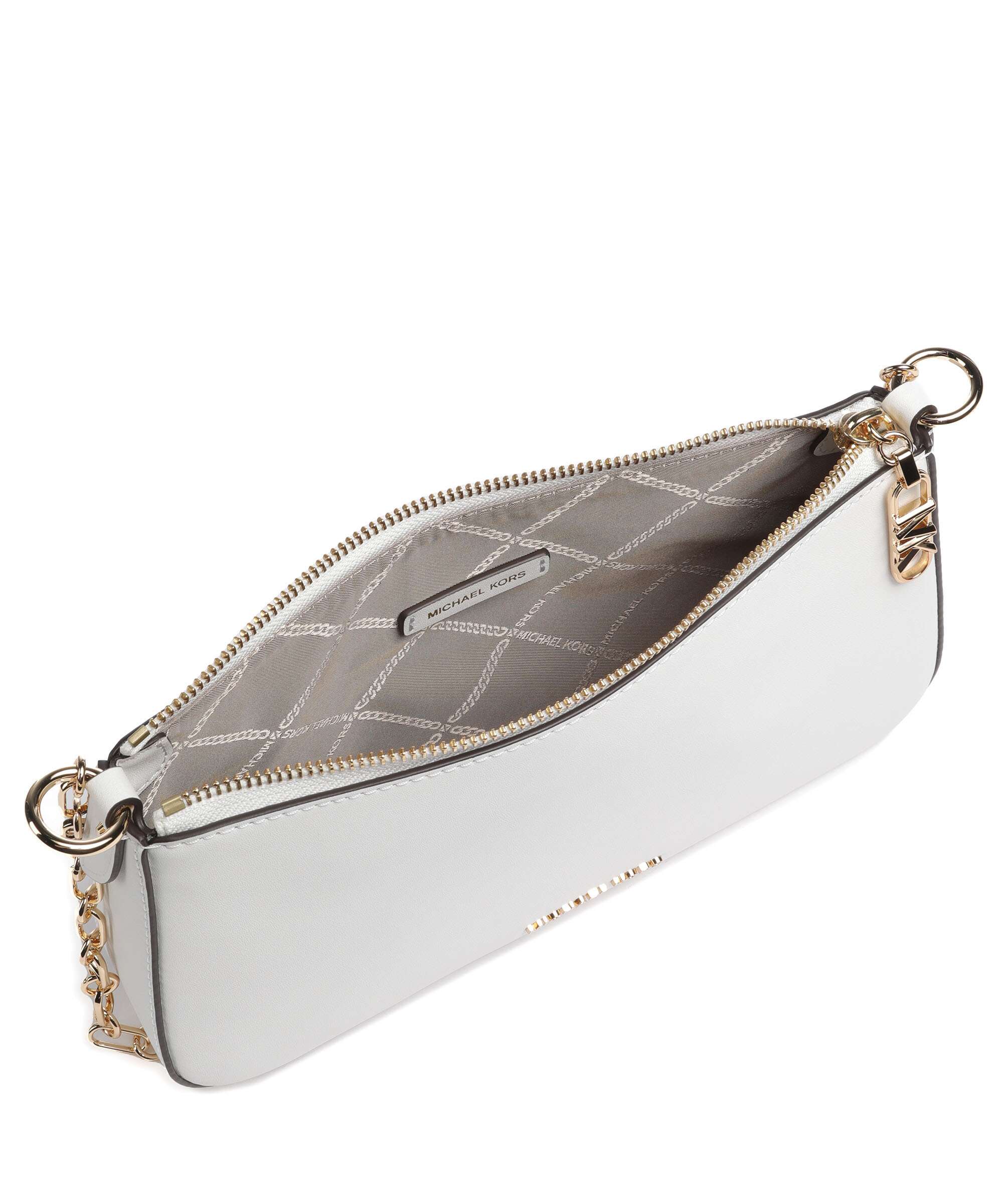 Michael Kors Empire Medium Shoulder bag optic white