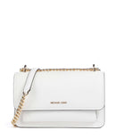 Michael Kors Claire Large Sac porté épaule optic white