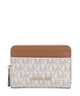 Michael Kors Jet Set Portefeuille vanilla/acorn