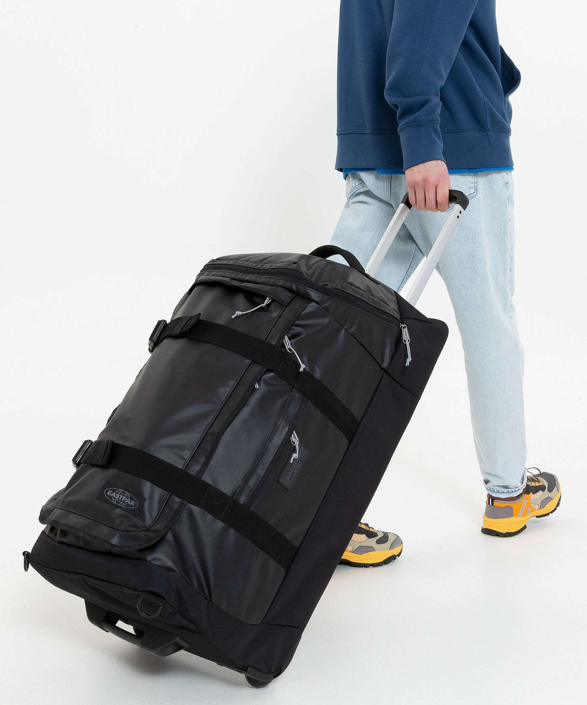 Eastpak Perce Wheel M Backpack with wheels tarp black