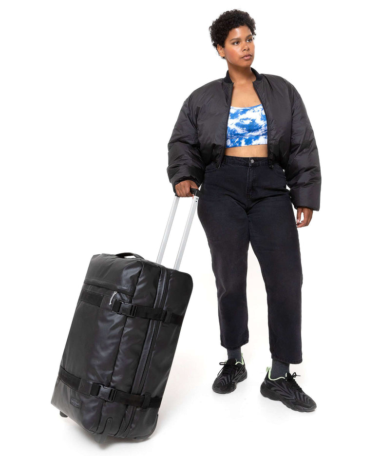 Eastpak Tarp Transit'R M Travel bag with wheels tarp black