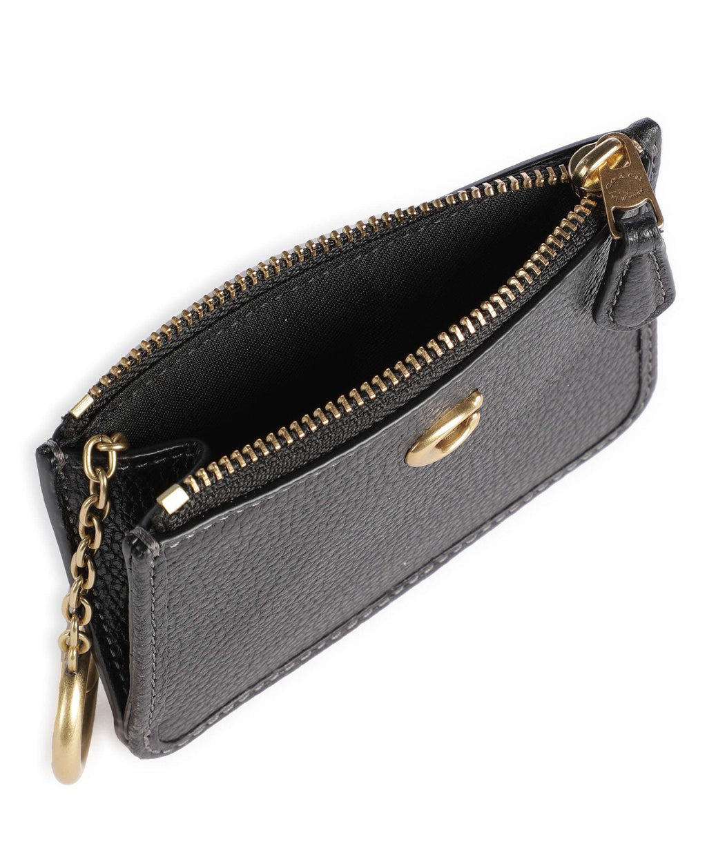 Coach Credit card holder black