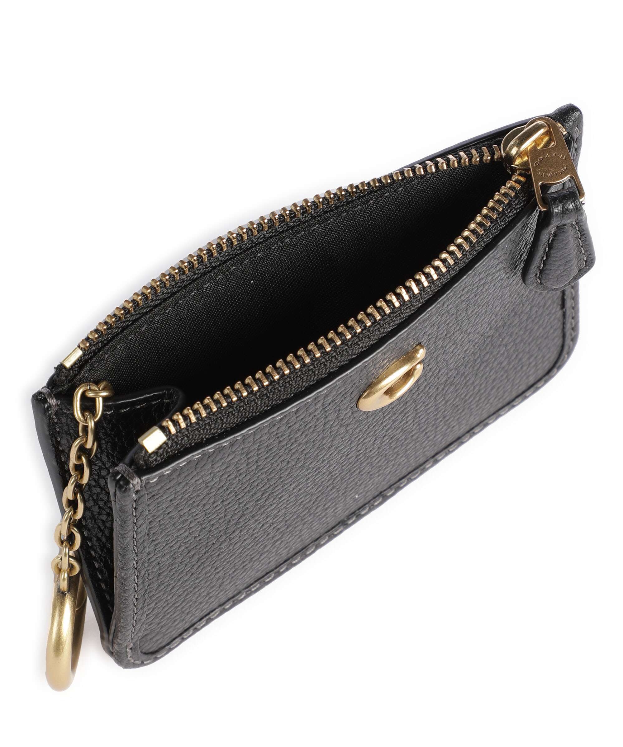 Coach Credit card holder black
