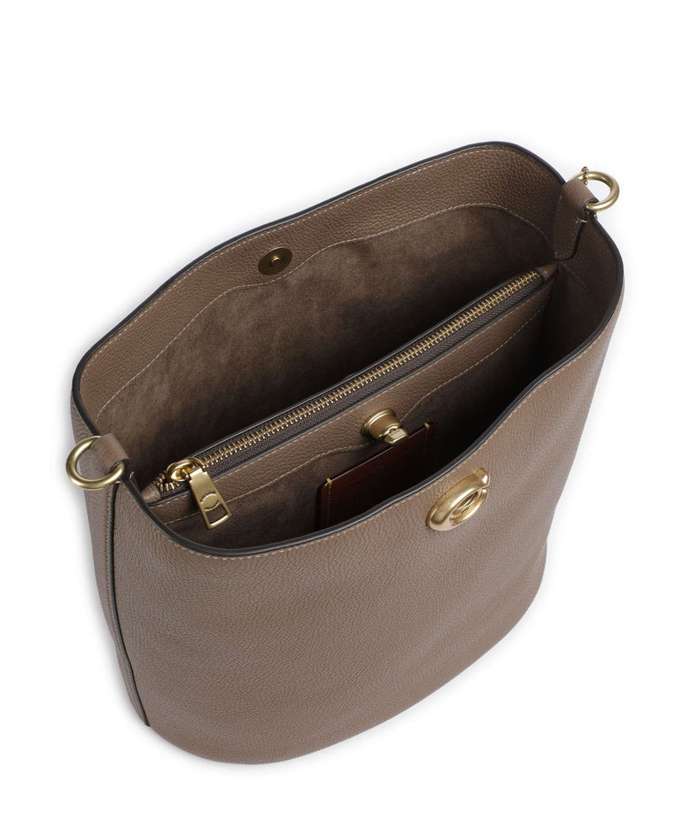 Coach Willow Soft Hobo bag dark stone