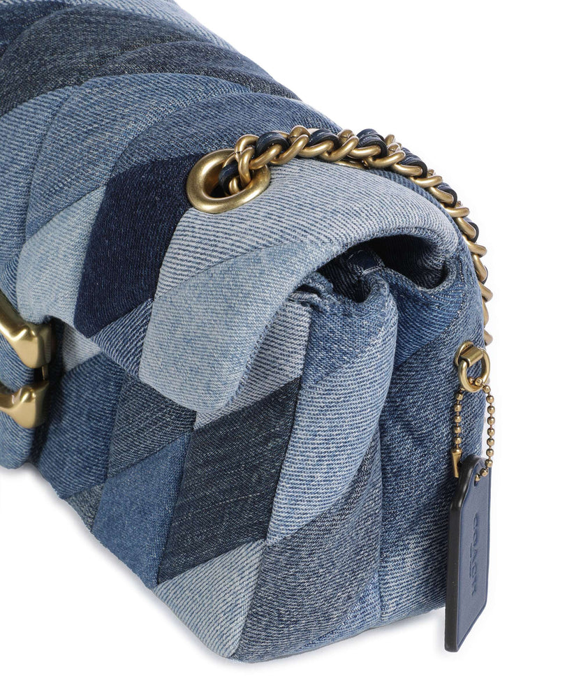 Coach Tabby Patchwork 26 Shoulder bag denim/multicolour