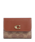 Coach Essential Signature Wallet tan caramel