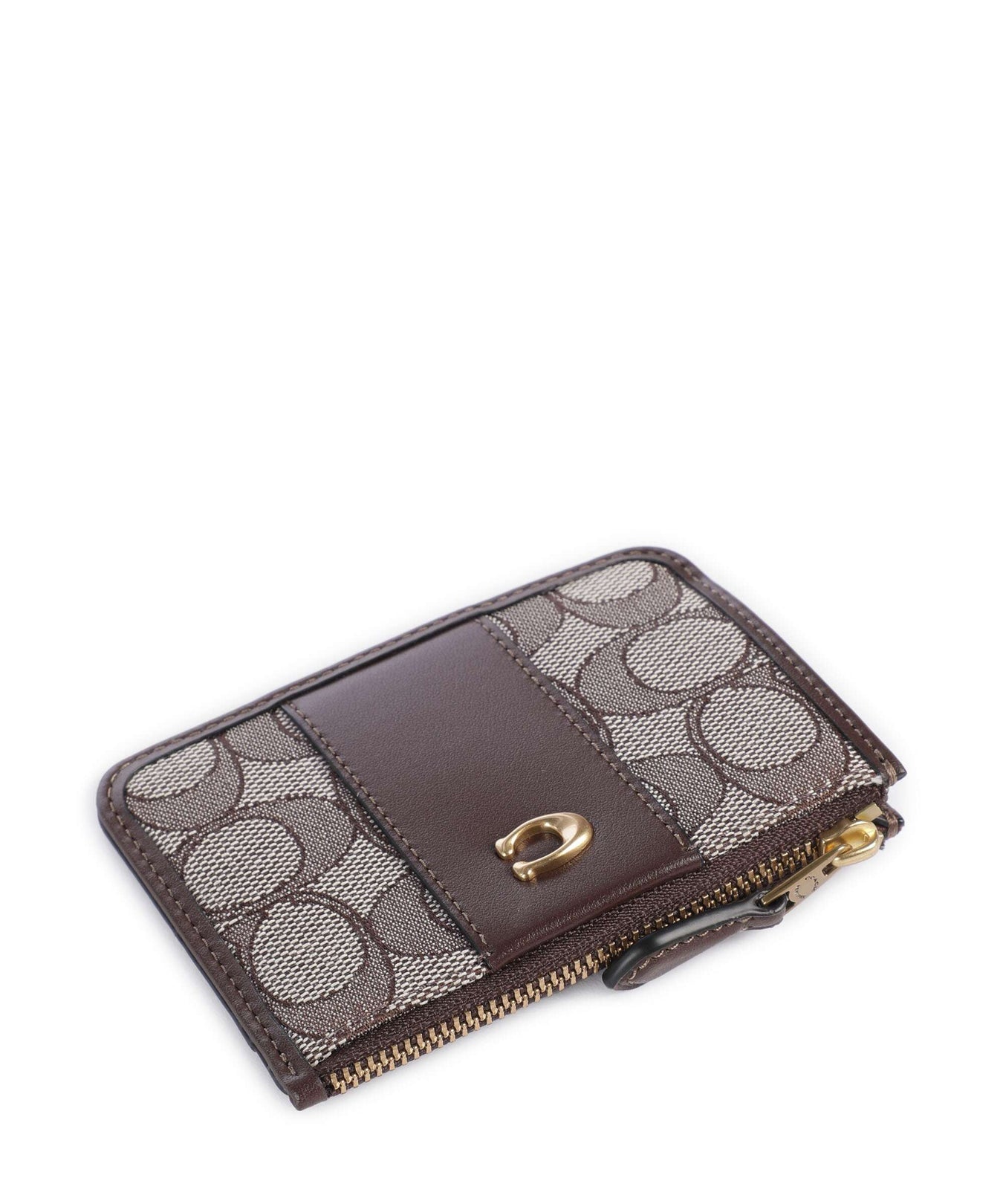 Coach Essential Signature Credit card holder oak