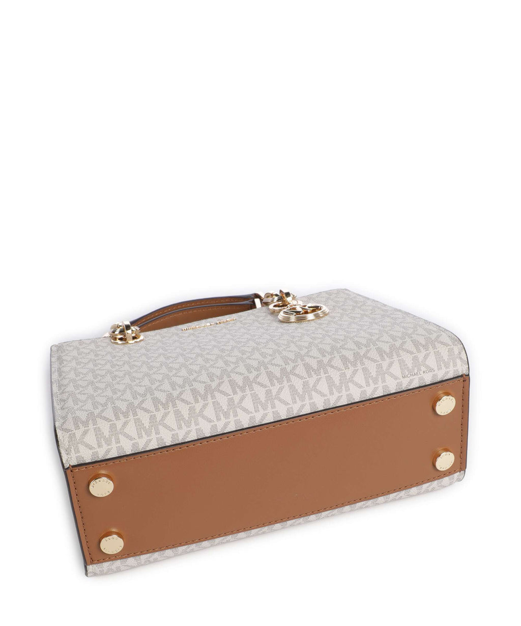 Michael Kors Cynthia Handbag vanilla/acorn