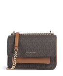 Michael Kors Claire Small Sac porté épaule brown/acorn