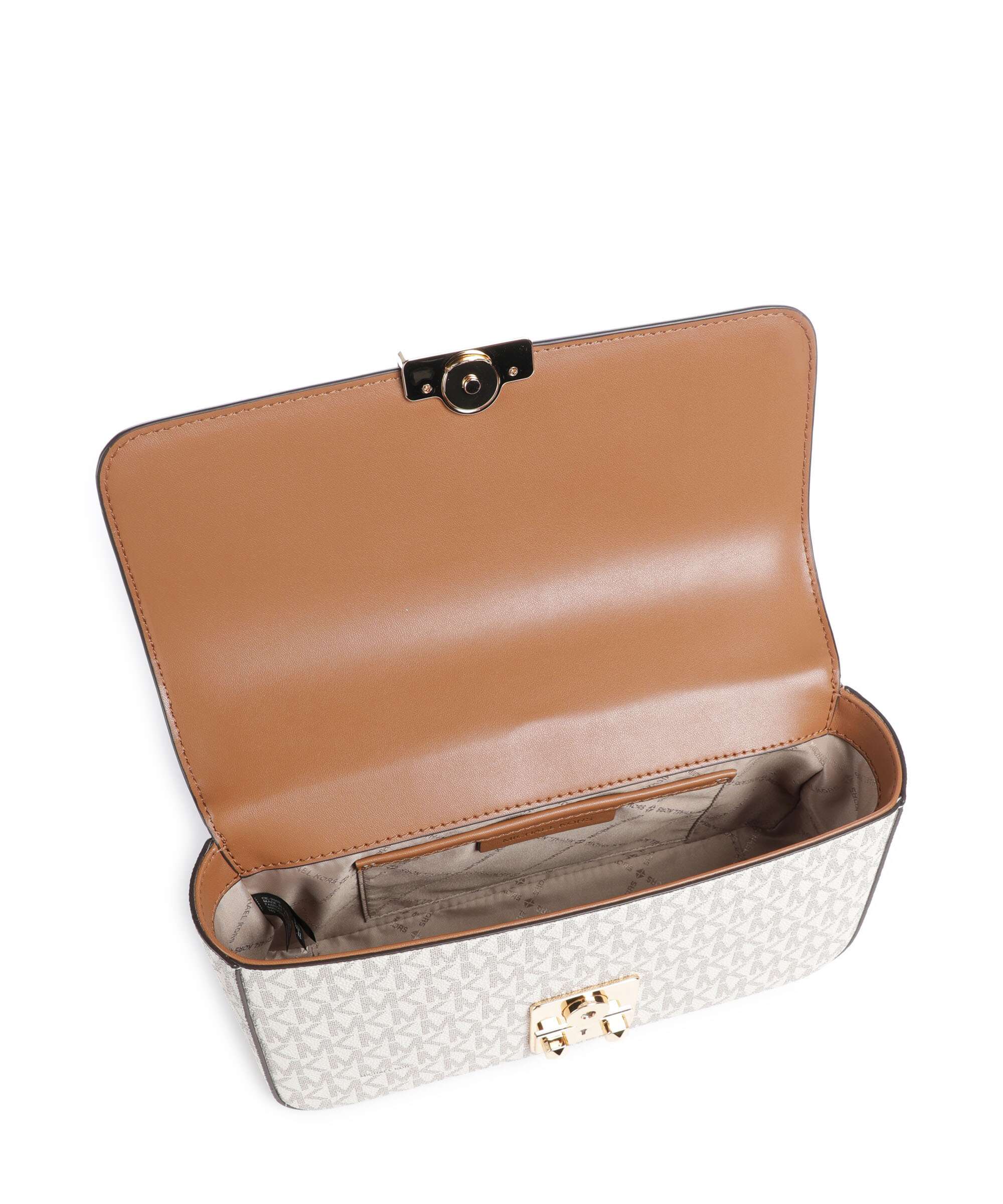 Michael Kors Tribeca Large Shoulder bag vanilla/acorn