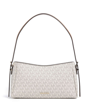 Michael Kors Moore Medium Sac porté épaule vanilla/acorn