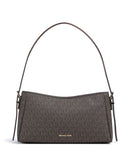 Michael Kors Moore Medium Sac porté épaule brown/acorn