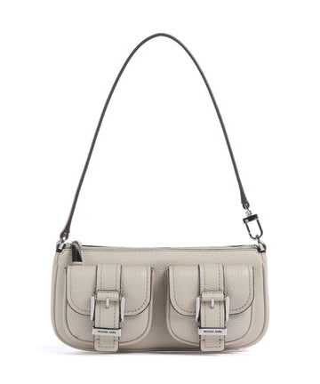 Michael Kors Zoe Small Sac porté épaule light sand