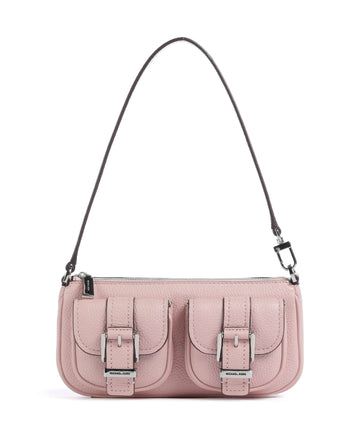 Michael Kors Zoe Small Sac porté épaule smokey rose