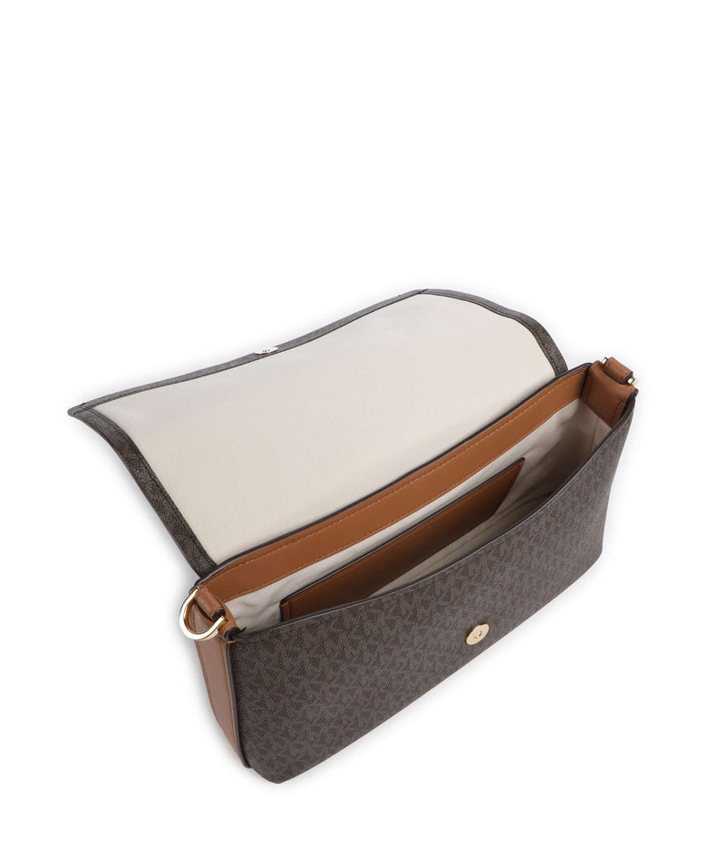 Michael Kors Nessa Large Shoulder bag brown/acorn