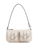 Michael Kors Zoe Small Sac porté épaule light cream