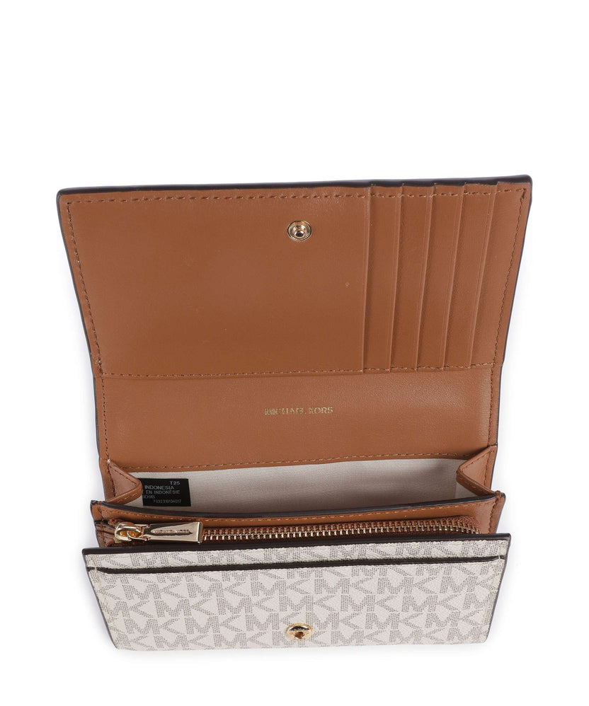 Michael Kors Jet Set Wallet vanilla/acorn