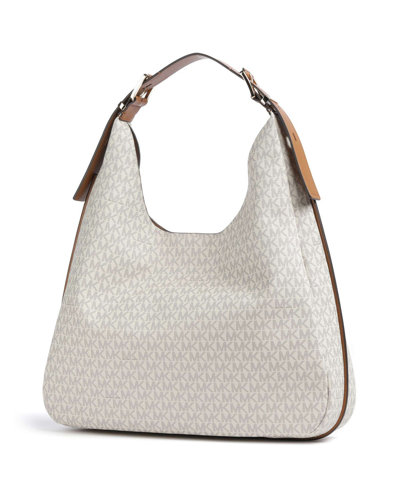 Michael Kors Nolita Large Hobo bag vanilla/acorn