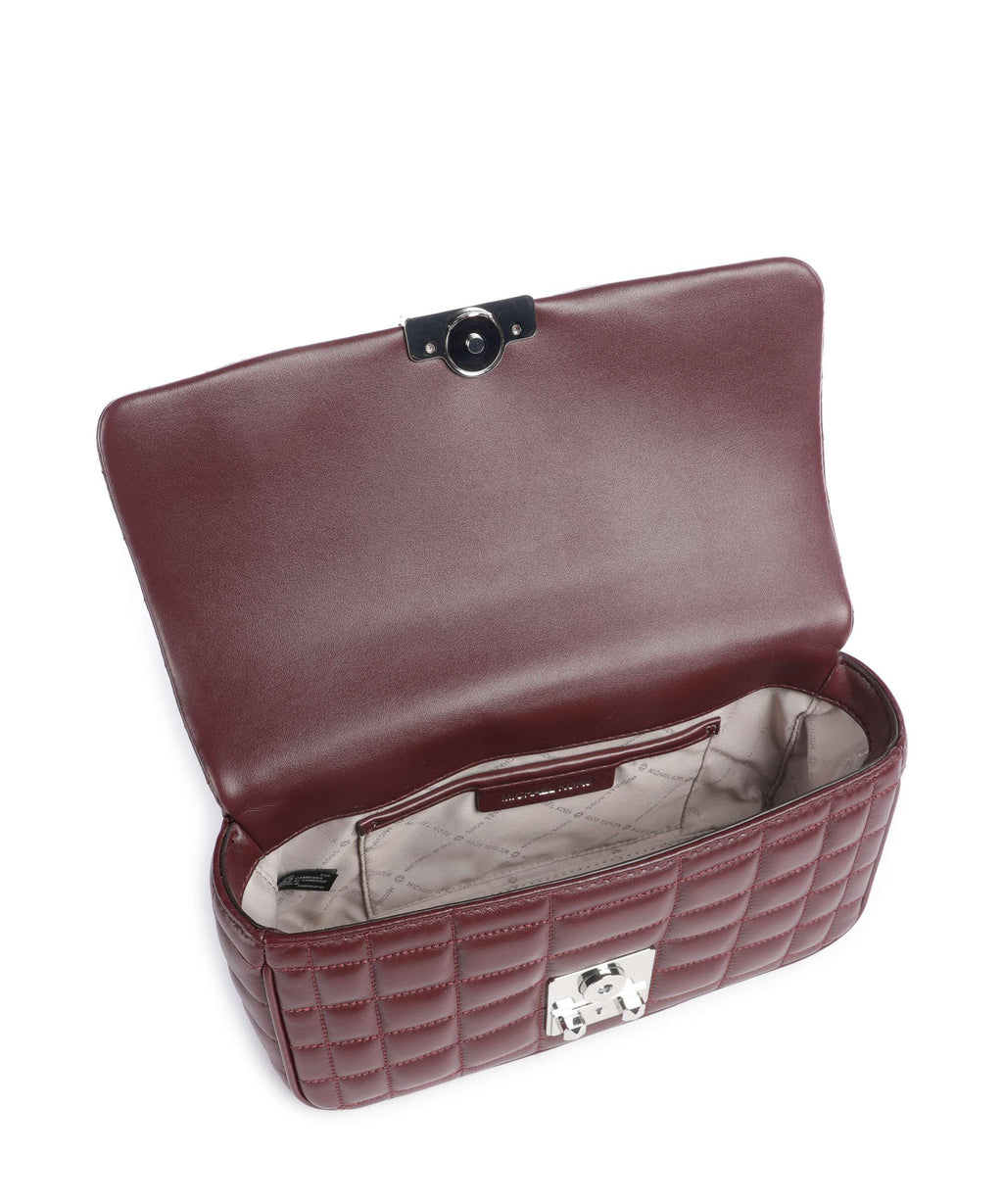 Michael Kors Tribeca Large Shoulder bag oxblood