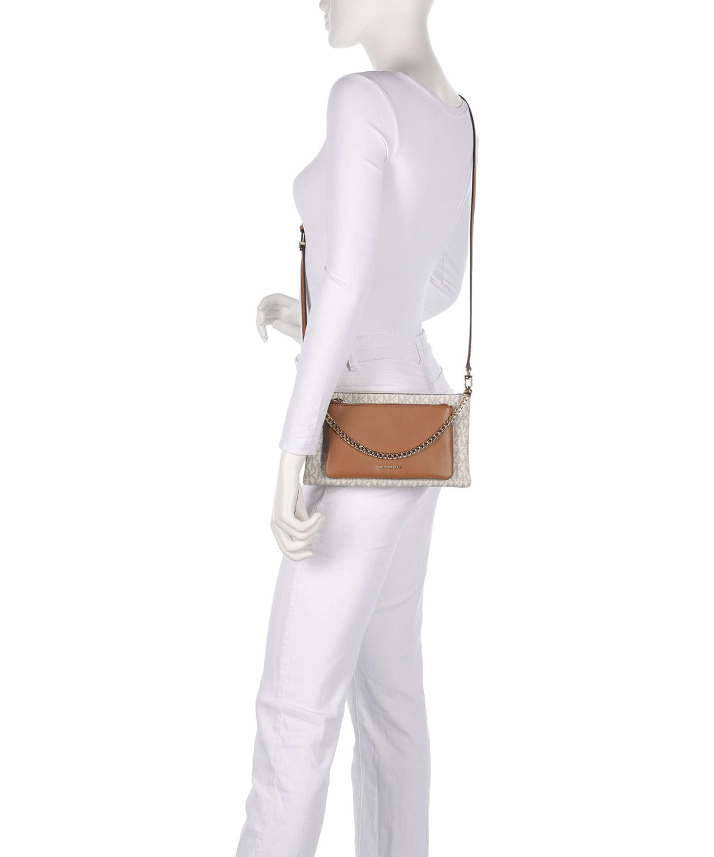 Michael Kors Jet Set Crossbody bag vanilla/acorn