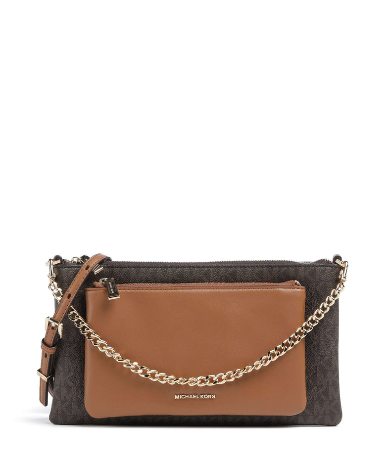 Michael Kors Jet Set Crossbody bag brown/acorn