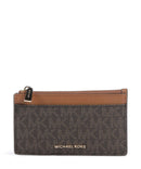 Michael Kors Jet Set Étui à cartes crédit brown/acorn