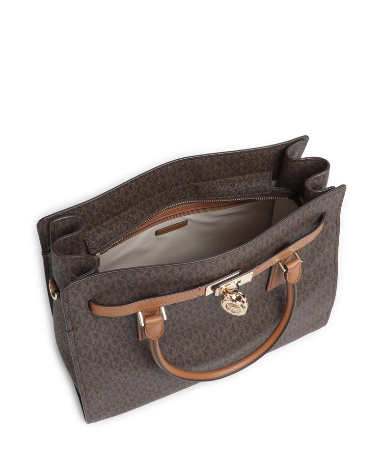 Michael Kors Hamilton Moderne Large Handbag brown/acorn