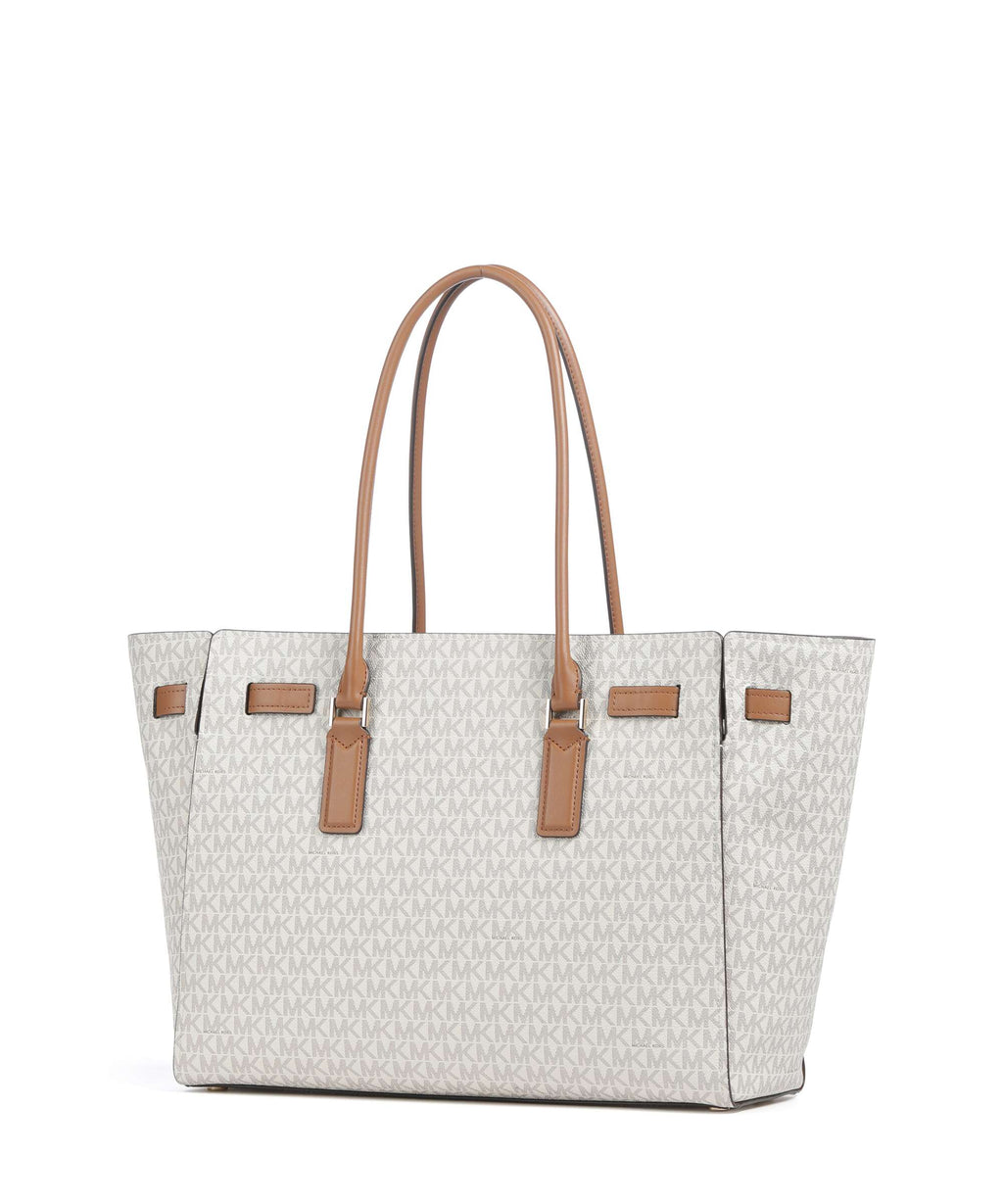 Michael Kors Hamilton Moderne Large Tote bag vanilla/acorn