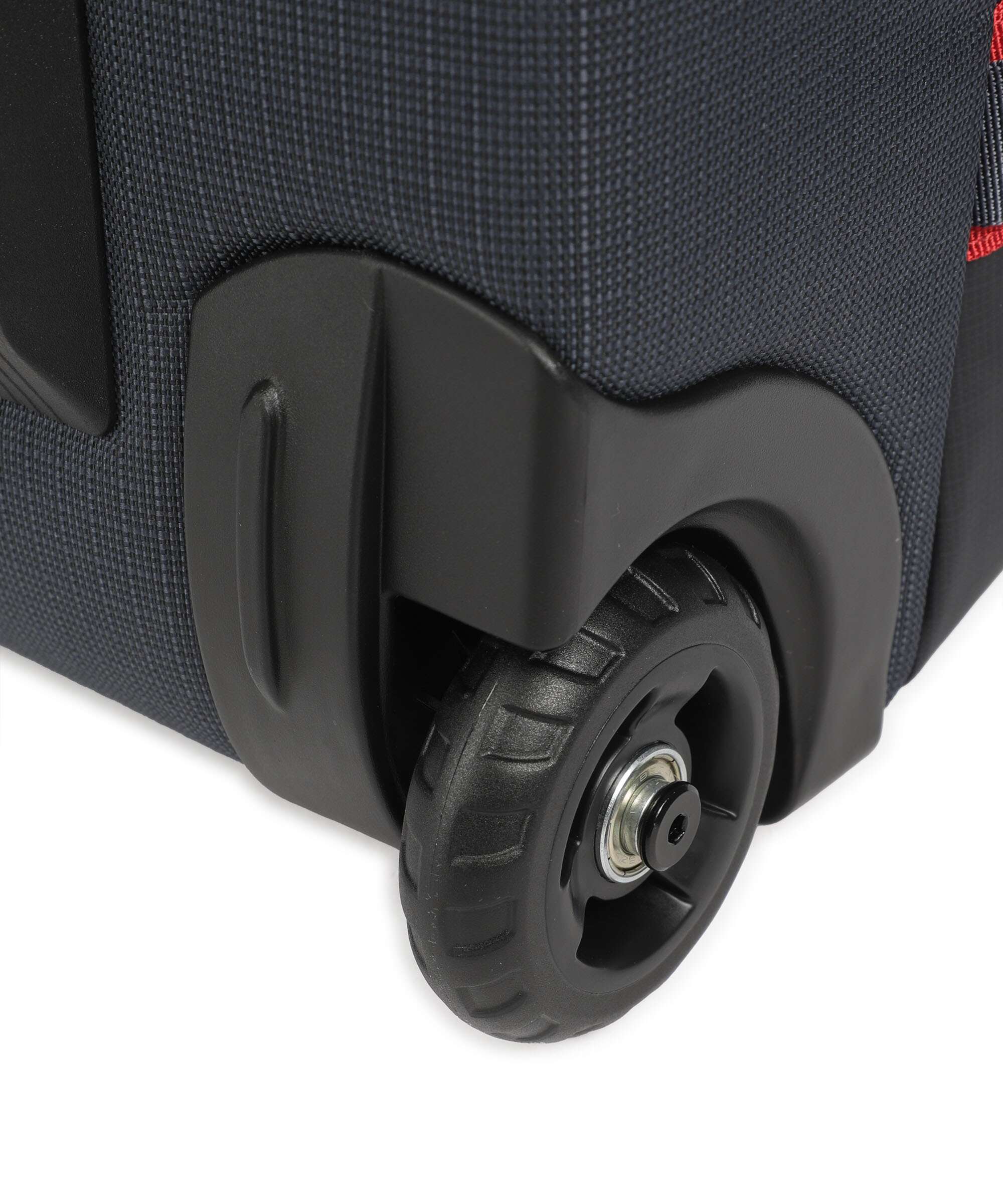 Patagonia Black Hole 70 Travel bag with wheels smolder blue w/amanita red