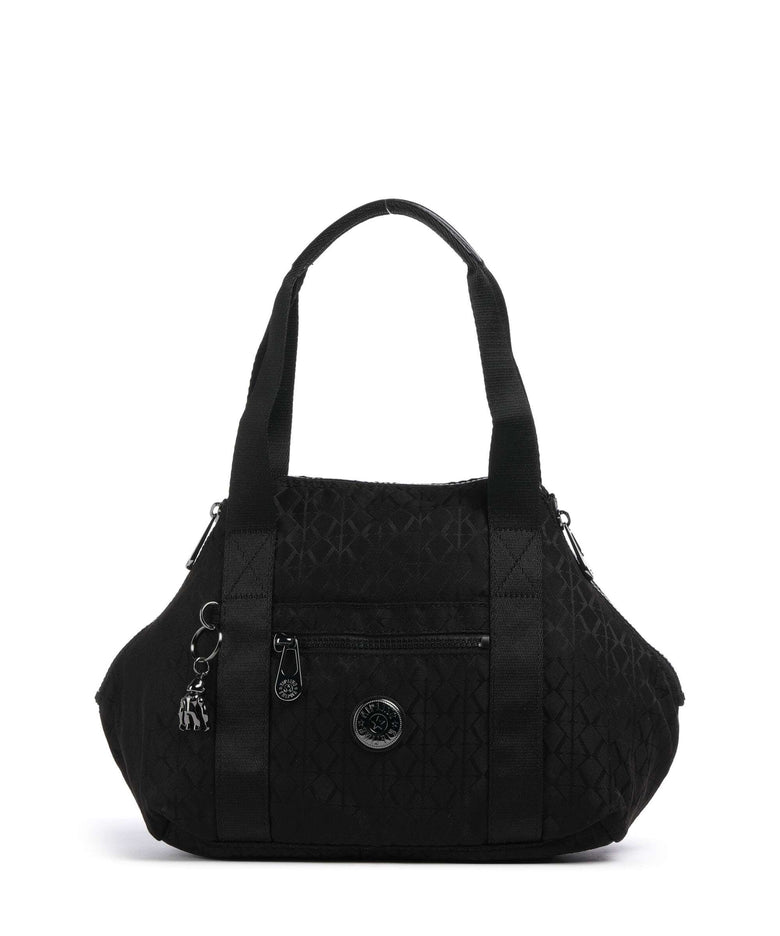 Kipling Elevated Art Mini Handbag black sign