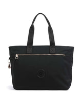 Kipling Charm Colissa Zip Cabas black rose spice
