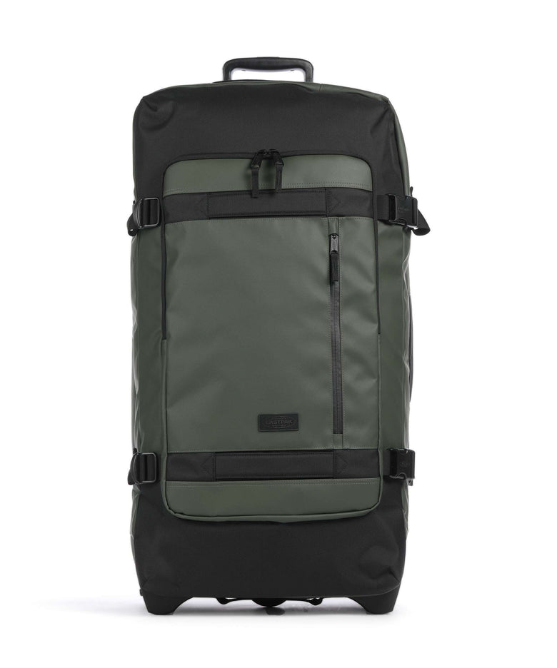 Eastpak Cnnct Tranverz L Travel bag with wheels top khaki