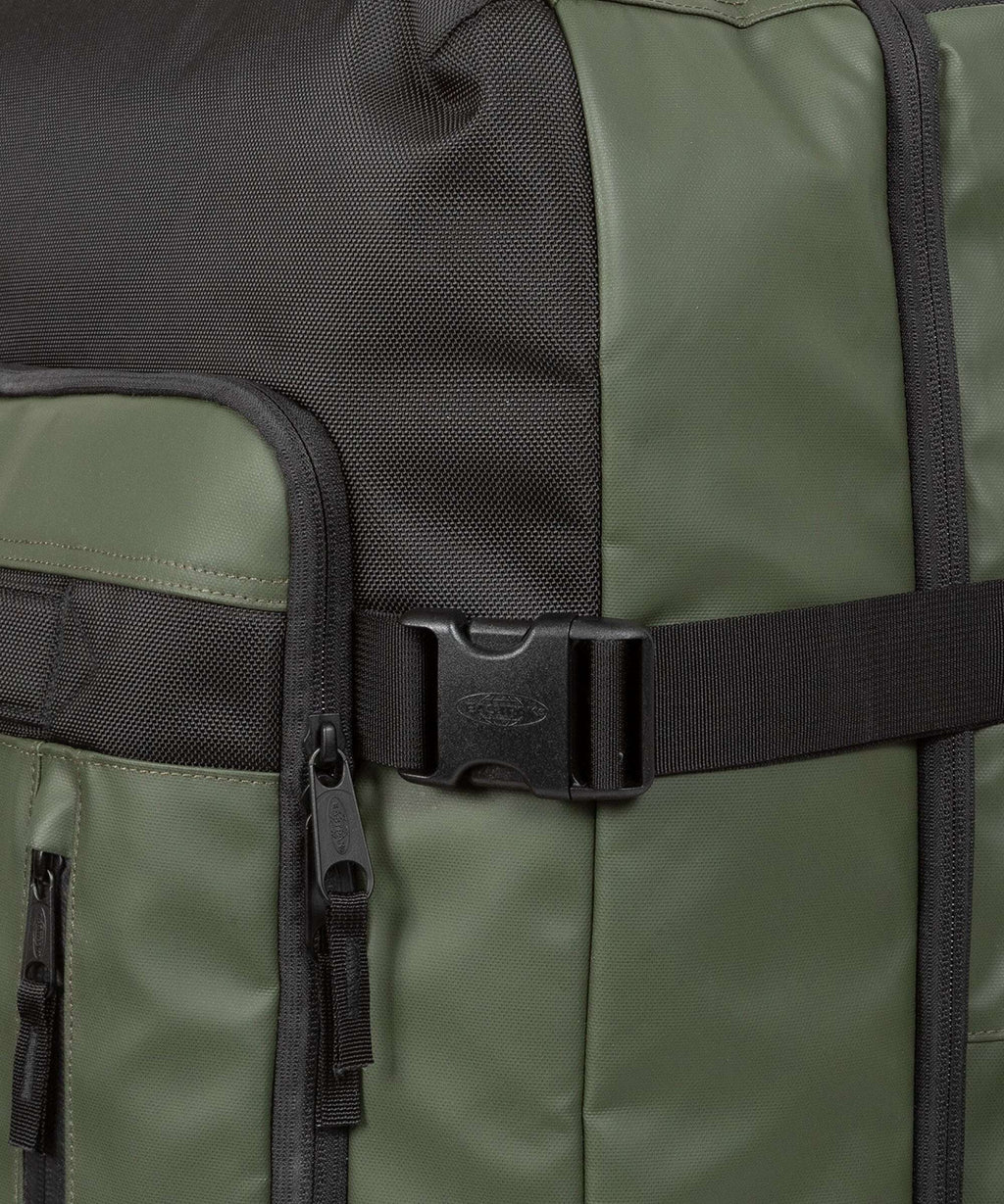 Eastpak Cnnct Tranverz L Travel bag with wheels top khaki