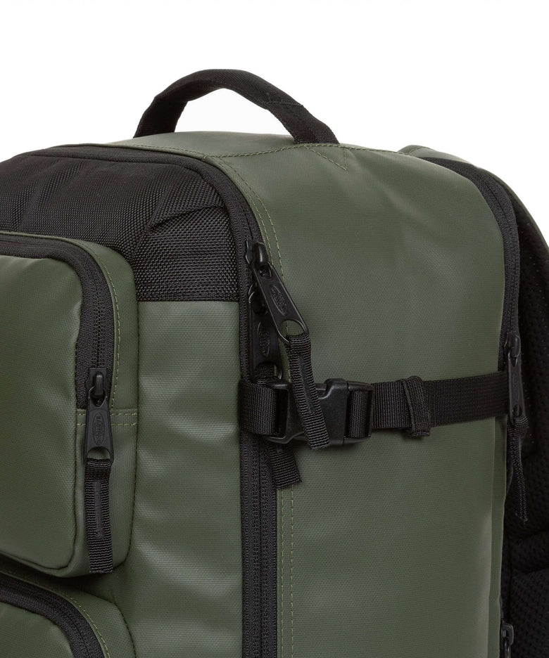 Eastpak CNNCT Tecum Cabin Travel backpack top khaki