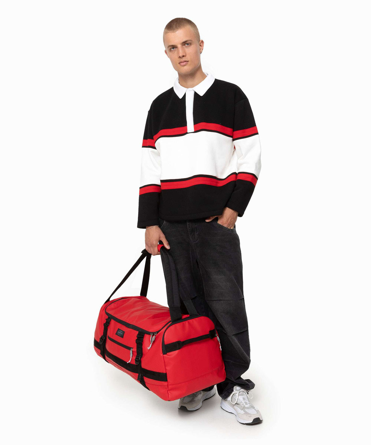 Eastpak Duffel Pack M Travel bag tarp black